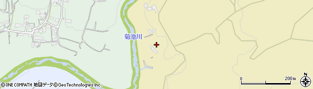 熊本県菊池市原14周辺の地図