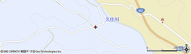 大分県竹田市下坂田1218周辺の地図