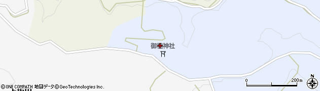 大分県竹田市下坂田1622周辺の地図