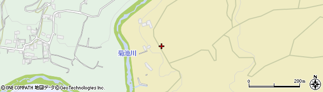 熊本県菊池市原57周辺の地図