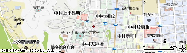 高知県四万十市中村愛宕町周辺の地図