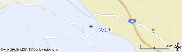 大分県竹田市下坂田1261周辺の地図