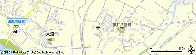 熊本県山鹿市藤井1917周辺の地図