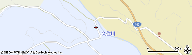 大分県竹田市下坂田1262周辺の地図