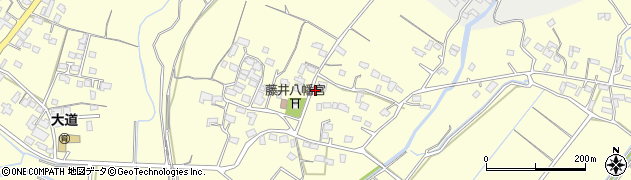 熊本県山鹿市藤井1838周辺の地図