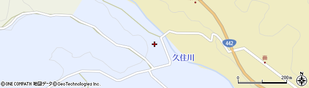 大分県竹田市下坂田1256周辺の地図