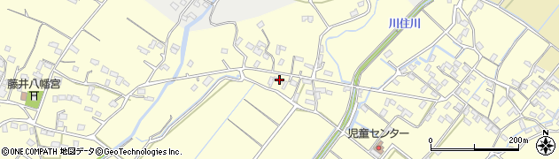 熊本県山鹿市藤井1004周辺の地図