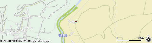 熊本県菊池市原52周辺の地図