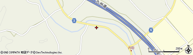 熊本県玉名郡和水町内田1962周辺の地図