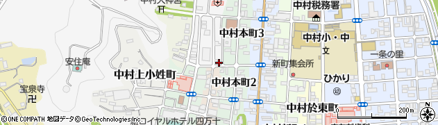 高知県四万十市中村桜町2-22周辺の地図