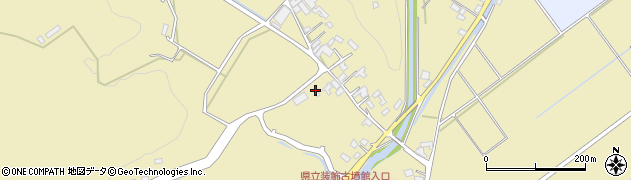 鹿央町農産物加工施設周辺の地図