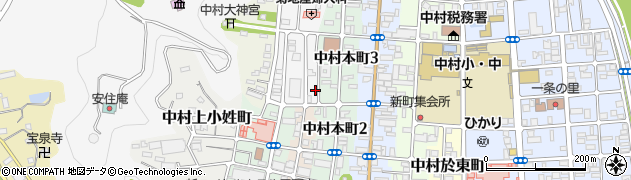 高知県四万十市中村桜町2-19周辺の地図