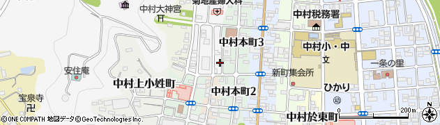 高知県四万十市中村桜町2-18周辺の地図