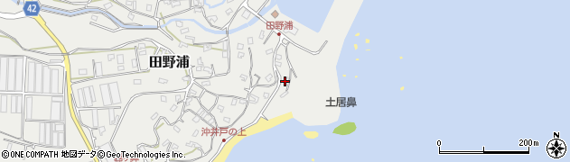 ベニートヤマ田ノ浦作業所周辺の地図