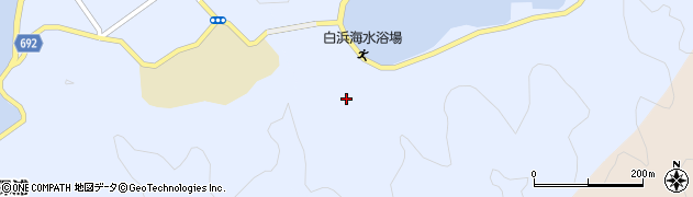 大分県佐伯市片神浦887周辺の地図