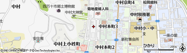 高知県四万十市中村桜町2-30周辺の地図