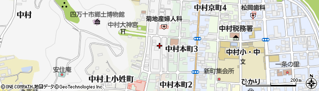 高知県四万十市中村桜町2-29周辺の地図