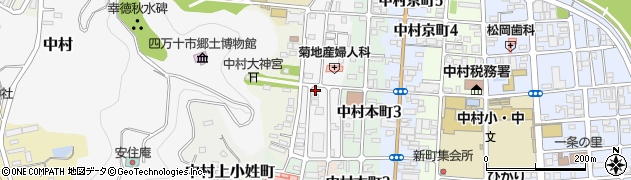 高知県四万十市中村桜町2-36周辺の地図