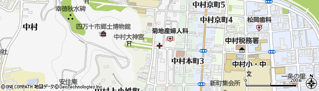 高知県四万十市中村桜町5周辺の地図