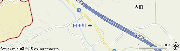 熊本県玉名郡和水町内田9周辺の地図