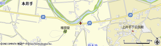 熊本県荒尾市本井手1059周辺の地図
