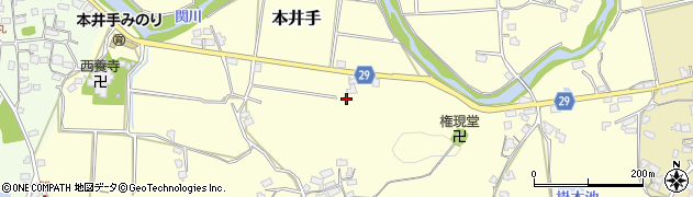 熊本県荒尾市本井手1320周辺の地図
