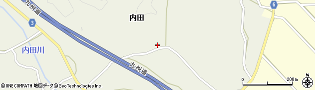 熊本県玉名郡和水町内田612周辺の地図