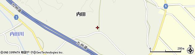 熊本県玉名郡和水町内田609周辺の地図