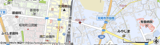 万田小下周辺の地図