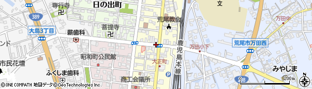 熊本県荒尾市大正町周辺の地図