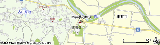 熊本県荒尾市本井手1772周辺の地図