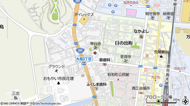 〒864-0051 熊本県荒尾市大島町の地図