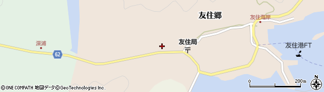 新上五島町立崎浦地区へき地診療所周辺の地図