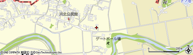 熊本県荒尾市本井手105周辺の地図