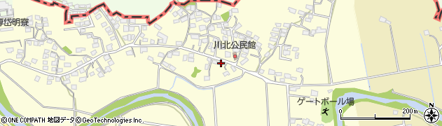 熊本県荒尾市本井手357周辺の地図