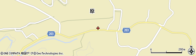 熊本県菊池市原1448周辺の地図
