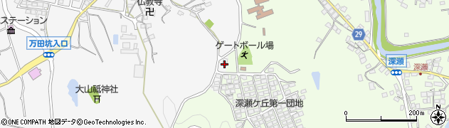 熊本県荒尾市原万田1周辺の地図