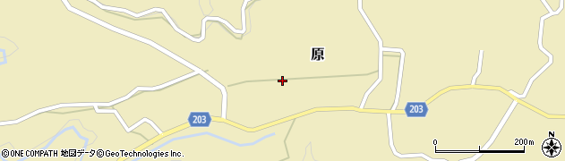 熊本県菊池市原1459周辺の地図