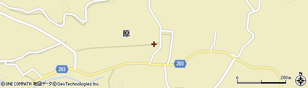 熊本県菊池市原1440周辺の地図