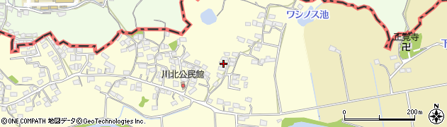 熊本県荒尾市本井手118周辺の地図