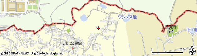 熊本県荒尾市本井手46周辺の地図