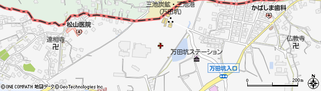 熊本県荒尾市原万田300周辺の地図