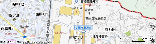熊本県荒尾市原万田705周辺の地図