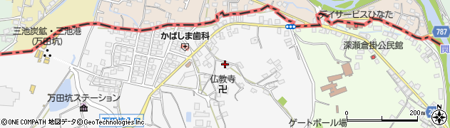 熊本県荒尾市原万田62周辺の地図