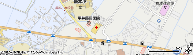 鹿本ショッピングセンター　シューズ＆バッグ周辺の地図