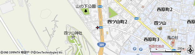 エディオン三里店周辺の地図