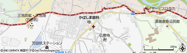 熊本県荒尾市原万田56周辺の地図