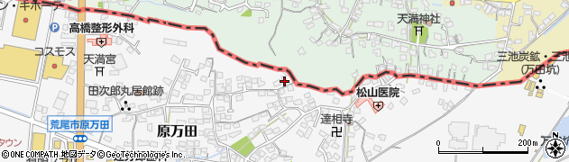 熊本県荒尾市原万田484周辺の地図
