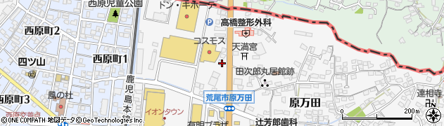 熊本県荒尾市原万田707周辺の地図