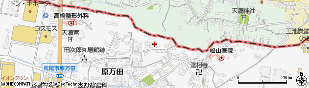 熊本県荒尾市原万田511周辺の地図
